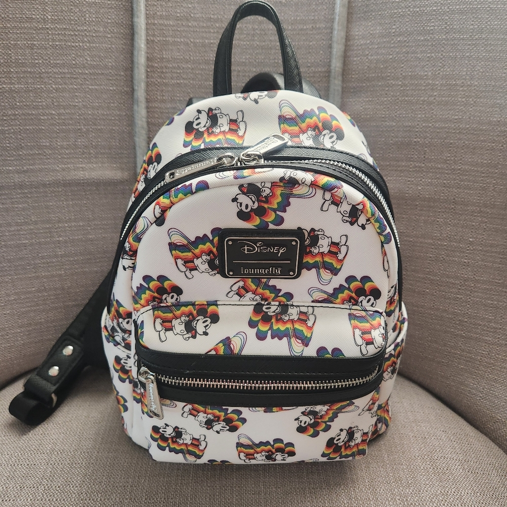 Loungefly Rainbow Disney Backpack - image 1